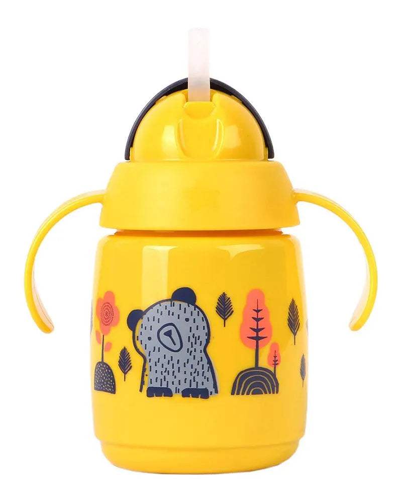 Tommee Tippee Tasse à paille Super Star 300ml - Jaune - Tommee Tippee - Tasses à paille pour bébé Maroc -www.babyboss.ma