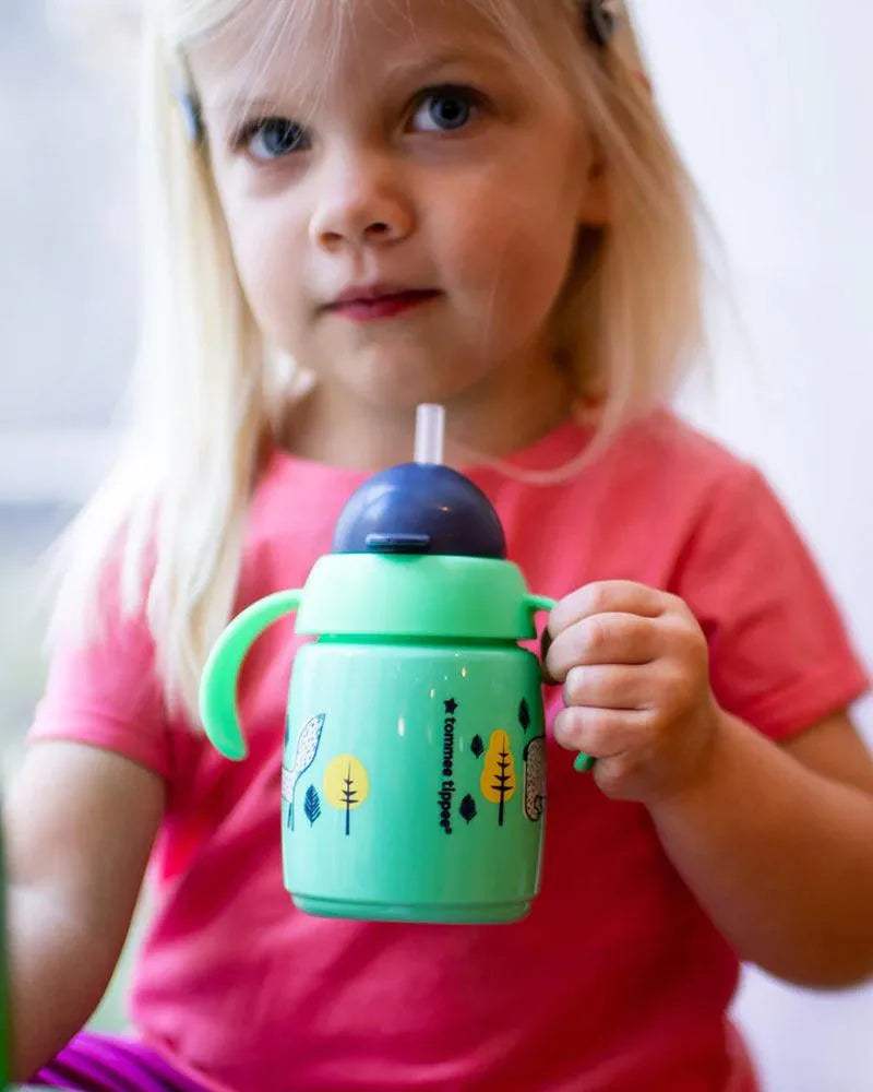 Tommee Tippee Tasse à paille Super Star 300ml - Vert - Tommee Tippee - Tasses à paille pour bébé Maroc -www.babyboss.ma