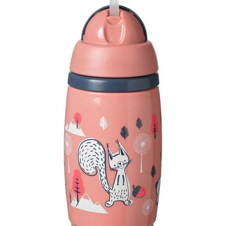 Tommee Tippee Tasse Isotherme à Paille SuperStar 266ml - Rose - Tommee Tippee - Gourdes Isothermes pour bébé Maroc -www.babyboss.ma