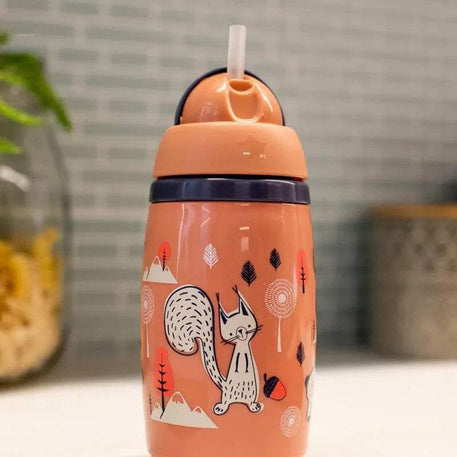 Tommee Tippee Tasse Isotherme à Paille SuperStar 266ml - Rose - Tommee Tippee - Gourdes Isothermes pour bébé Maroc -www.babyboss.ma