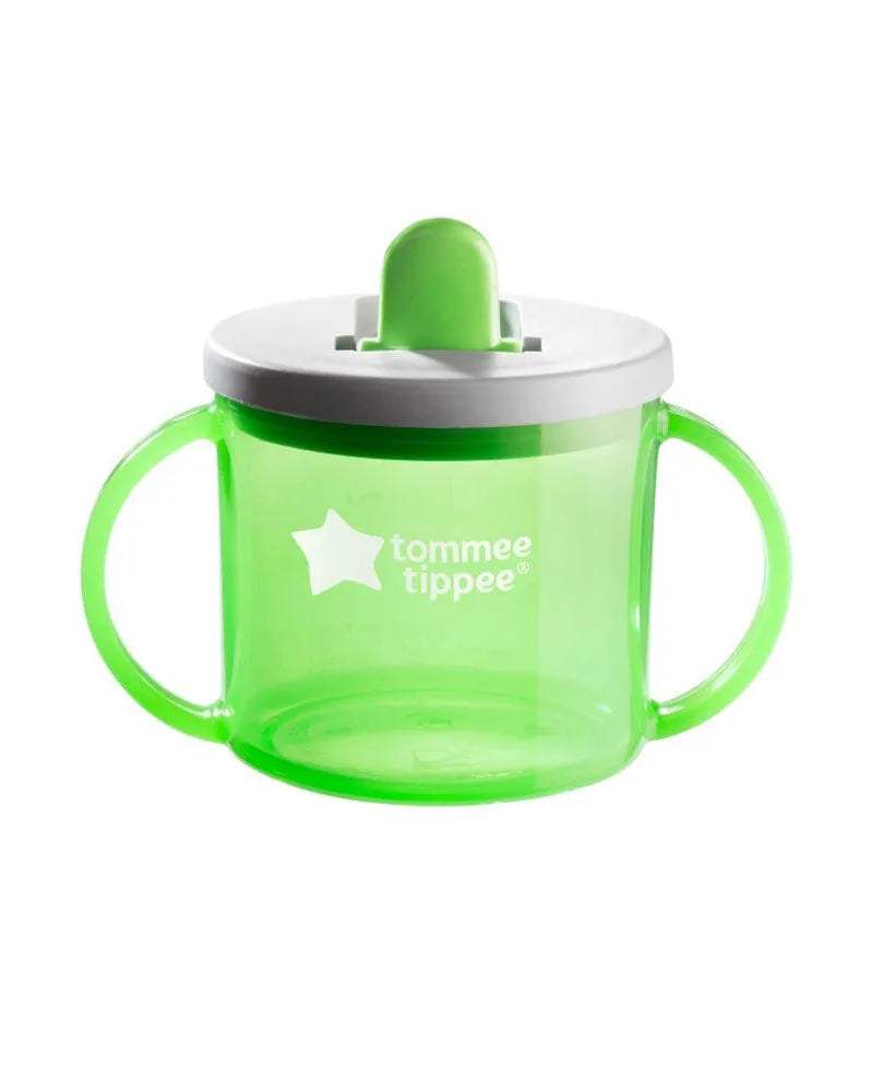 tommee-tippee-premiere-tasse-avec-bec-4m-190ml-vert-babyboss-ma-tommee-tippee-pour-bebe-maroc-1 - Babyboss.ma -bebe-maroc