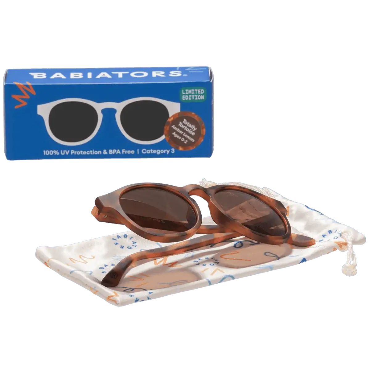 Lunettes de Soleil Babiators - Totally Tortoise Keyhole - Babiators Sunglasses - Sunglasses pour bébé Maroc -www.babyboss.ma