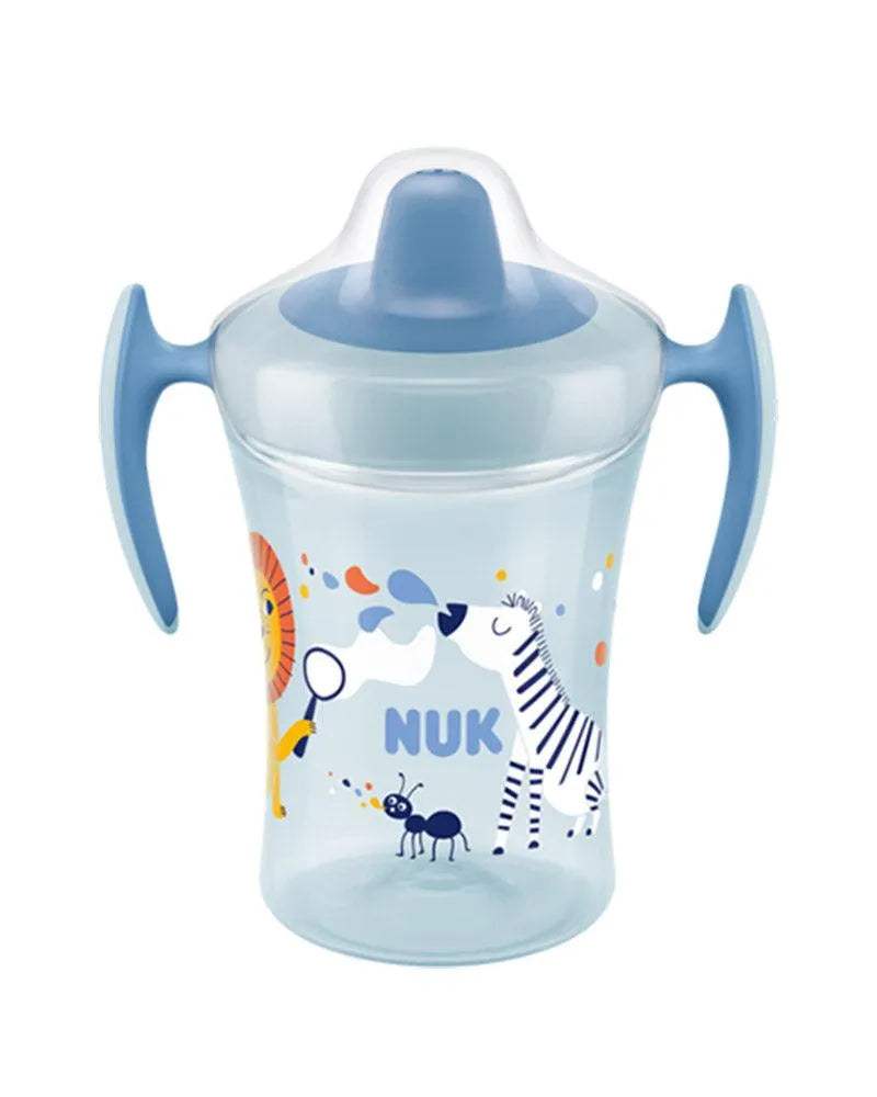 Trainer Cup 230ml NUK 6M+ - Bleu - NUK - Gourdes pour bébé Maroc -www.babyboss.ma