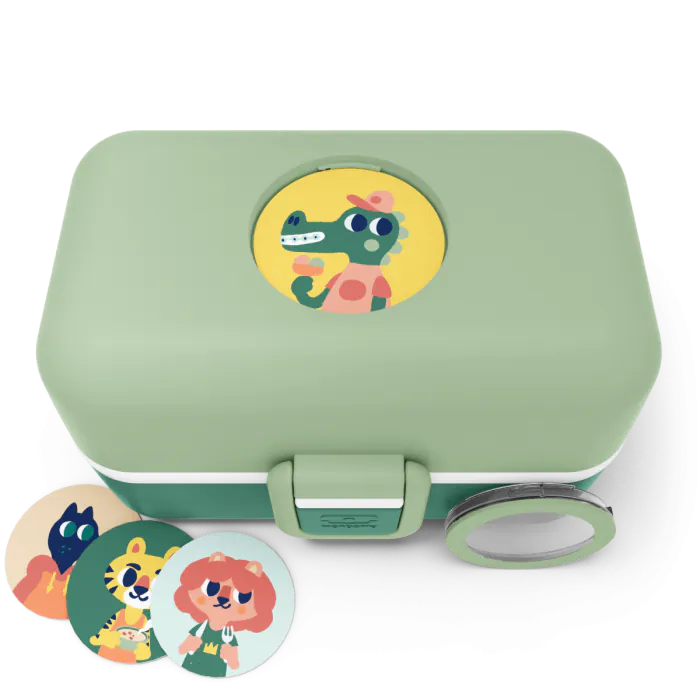 Monbento BPA-Free Lunch Box for Children – Green