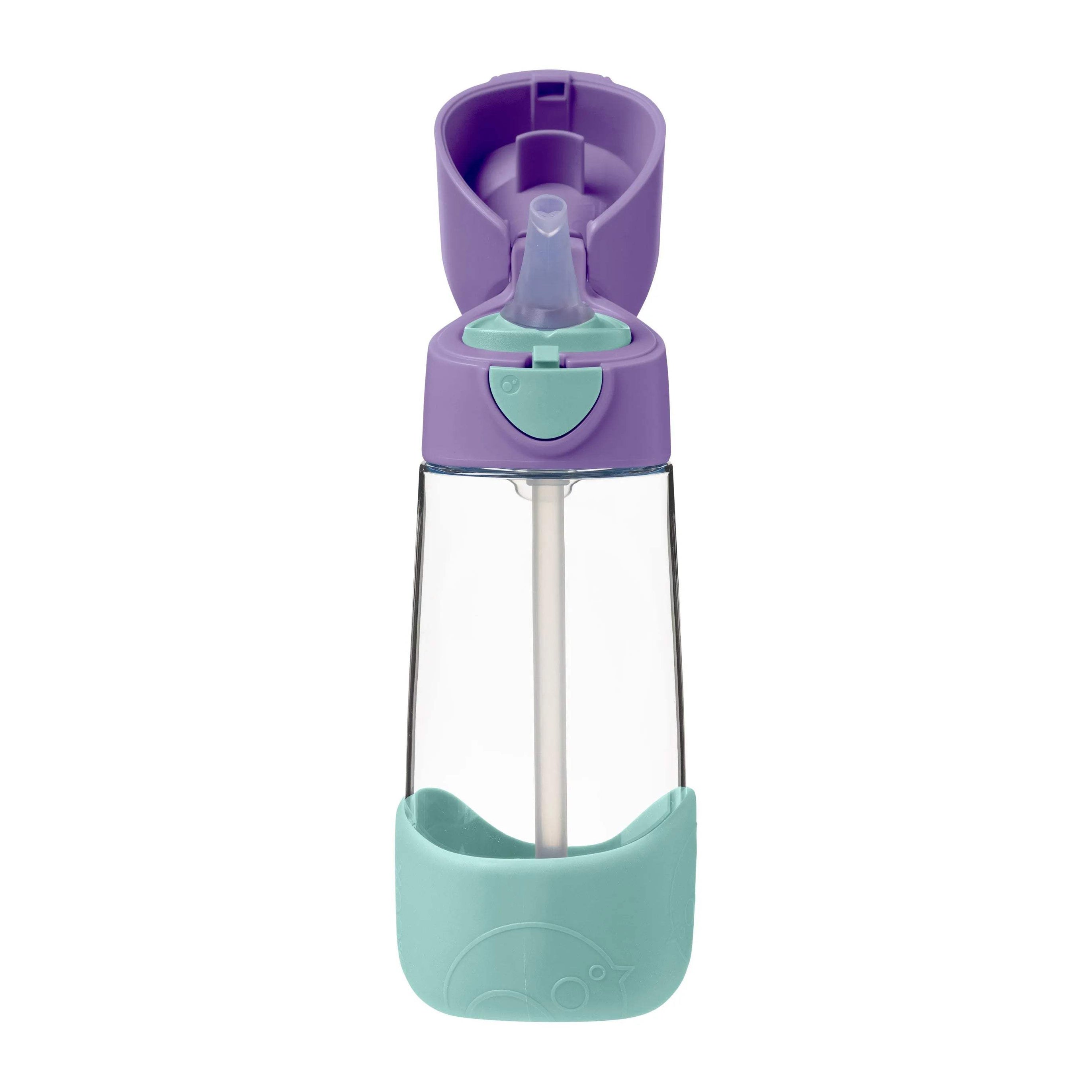 Gourde à paille B box Tritan™ - lilac pop 450ml - BBOX USA - Straw Bottles pour bébé Maroc -www.babyboss.ma