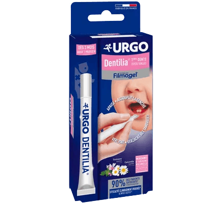 Urgo Gel poussée dentaire bébé - Dentilia® Filmogel - Urgo - pour bébé Maroc -www.babyboss.ma
