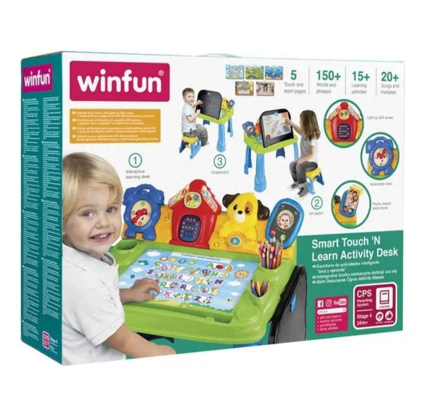 Winfun Bureau Interactif (en anglais) 2-6 - babyboss toys - pour bébé Maroc -www.babyboss.ma