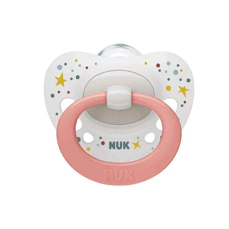 Sucette NUK Signature 0-6M - Rose - NUK - Sucettes pour bébé Maroc -www.babyboss.ma