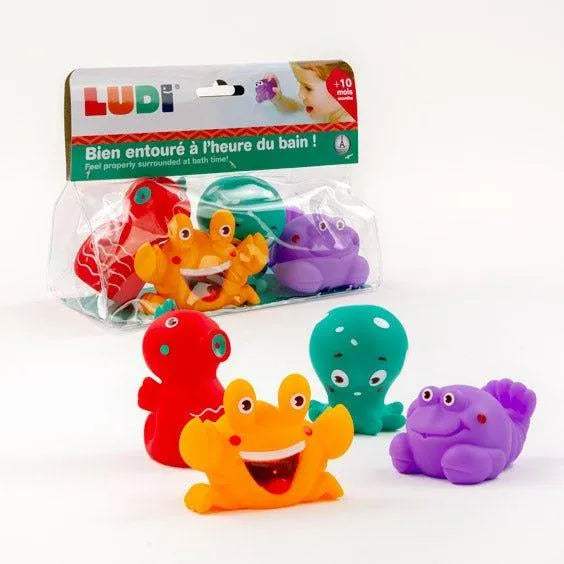 Aspergeurs " Océan " Jouets De Bain LUDI - Ludi - pour bébé Maroc -www.babyboss.ma