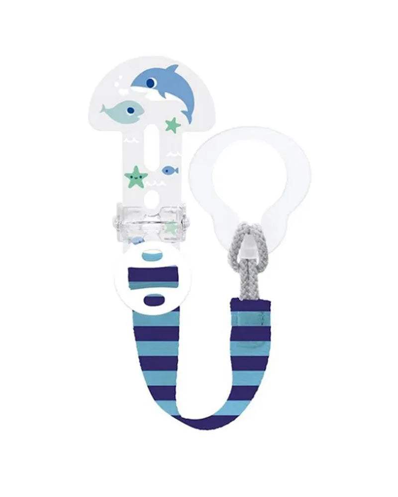 Attache-sucette MAM - Bleu - MAM - Attache Sucette pour bébé Maroc -www.babyboss.ma