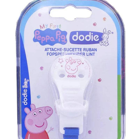 Dodie Attache sucette Ruban Peppa - Dodie - Attache Sucette pour bébé Maroc -www.babyboss.ma