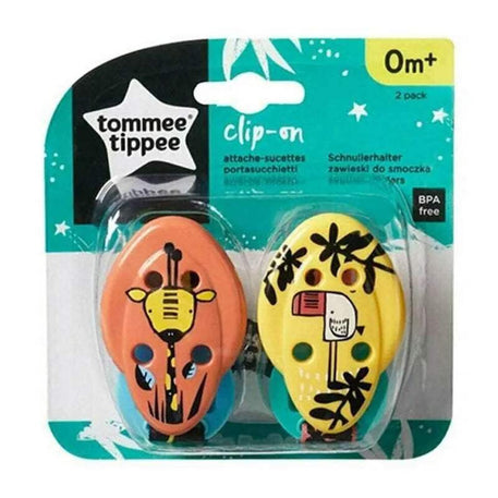 Attache-Sucette Tommee Tippee Closer To Nature 0M+ - Tommee Tippee - Attache Sucette pour bébé Maroc -www.babyboss.ma
