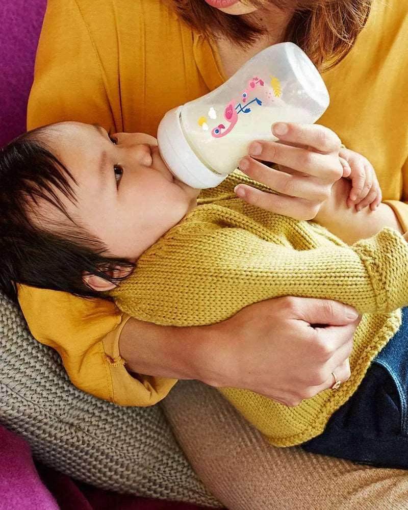 Avent Biberon Natural 260ml - Flamant - Philips Avent - Biberon pour bébé Maroc -www.babyboss.ma