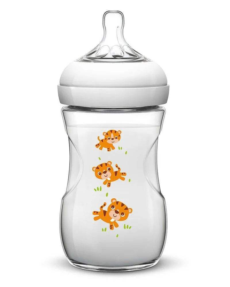 Avent Biberon Natural 260ml - Tigre - Philips Avent - Biberon pour bébé Maroc -www.babyboss.ma