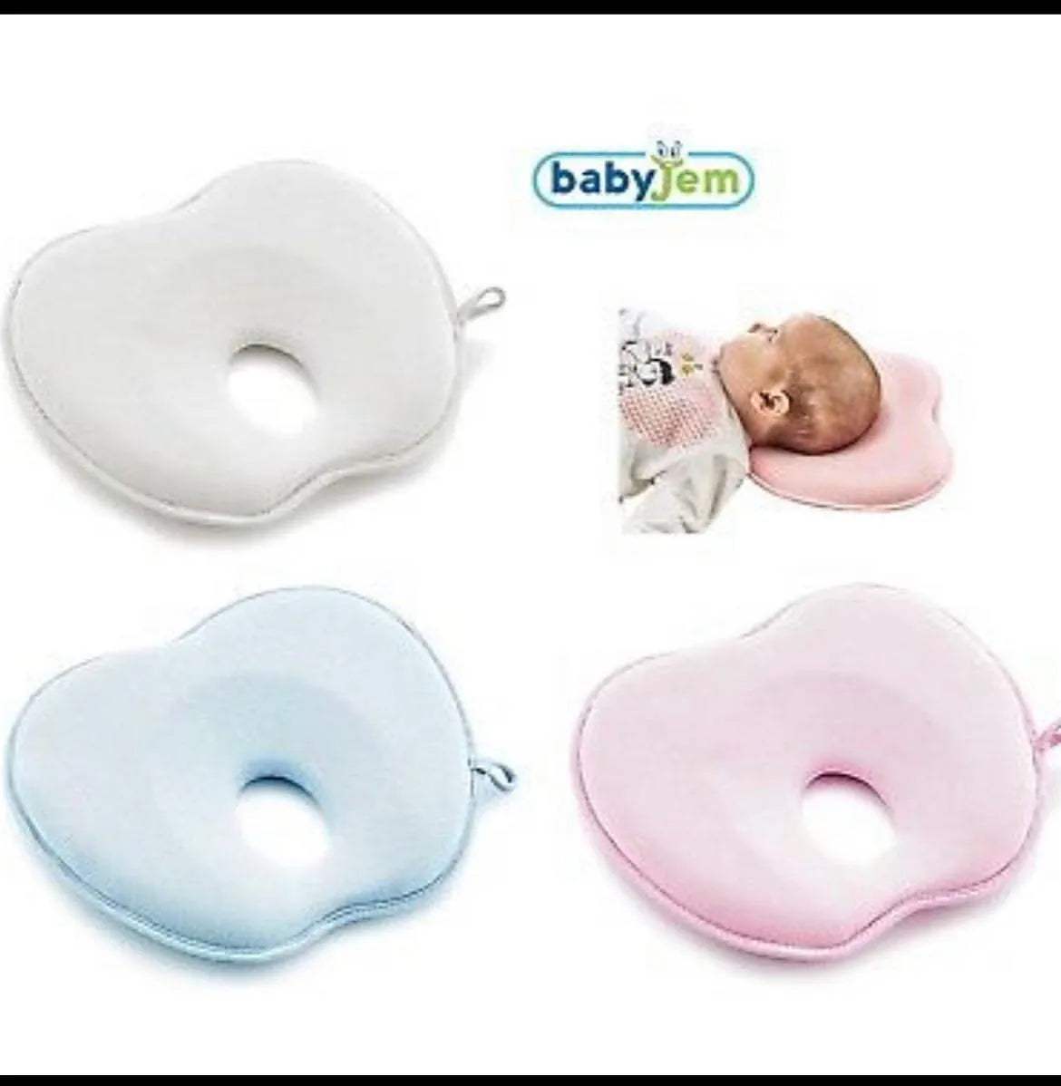 BABYJEM OREILLER ANTI-TETE PLATE - babyjem - pour bébé Maroc -www.babyboss.ma
