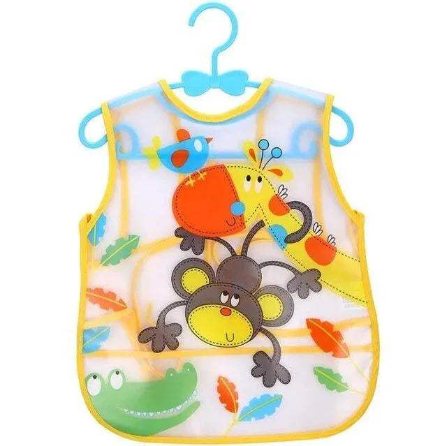 Bavoir en plastique imperméable - BABYBOSS.ma - pour bébé Maroc -www.babyboss.ma