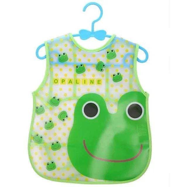 Bavoir en plastique imperméable - BABYBOSS.ma - pour bébé Maroc -www.babyboss.ma