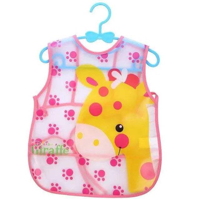Bavoir en plastique imperméable - BABYBOSS.ma - pour bébé Maroc -www.babyboss.ma