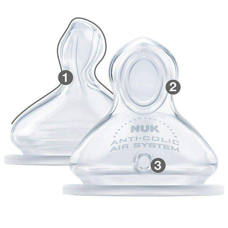 Biberon Classic Love NUK 6-18M - Rose - NUK - Biberon pour bébé Maroc -www.babyboss.ma