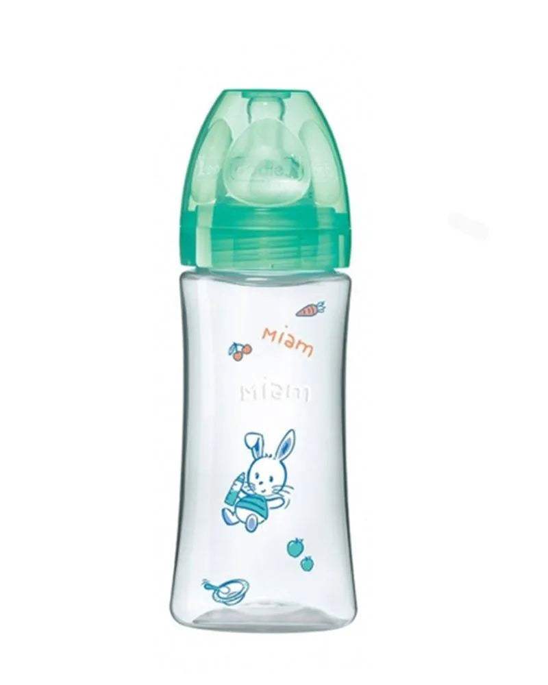 Biberon Dodie Anti-Colique Initiation+ 330ml (+6m) - Vert Lapin - Dodie - Biberon pour bébé Maroc -www.babyboss.ma