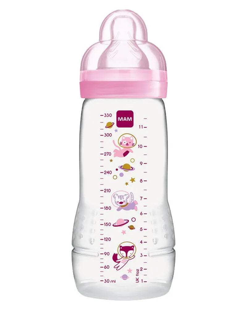Biberon MAM Easy Active 330 ml - Rose - MAM - Biberon pour bébé Maroc -www.babyboss.ma