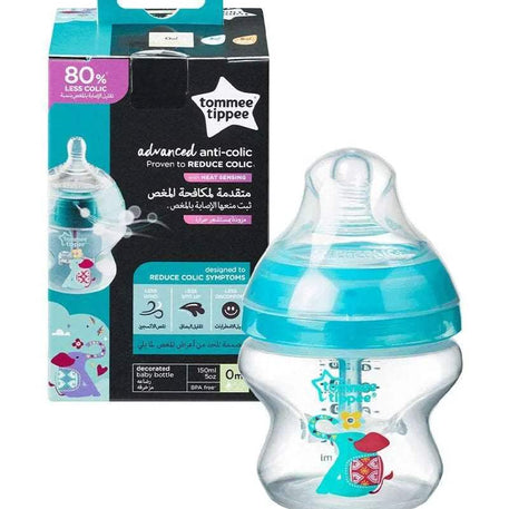 Biberon Tippee anti-colique avancé avec tétine à débit lent - 150ml - Tommee Tippee - Biberon pour bébé Maroc -www.babyboss.ma