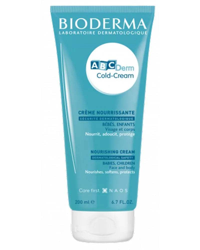 Bioderma ABCDerm Cold Cream Crème Nourrissante - 200ml - Bioderma ABCDerm - Hydratants Corps pour bébé Maroc -www.babyboss.ma