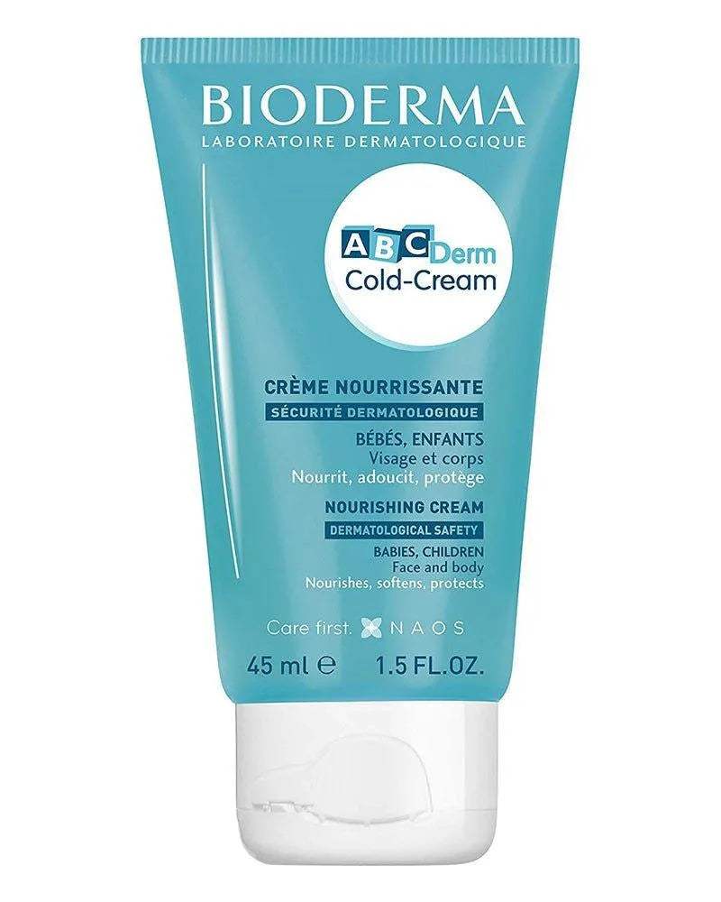 Bioderma ABCDerm Cold Cream Crème Visage - 45ml - Bioderma ABCDerm - Hygiène et Soin pour bébé Maroc -www.babyboss.ma