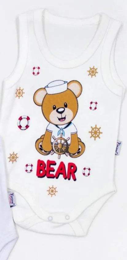 Body bear 100% cotton - Findik - pour bébé Maroc -www.babyboss.ma