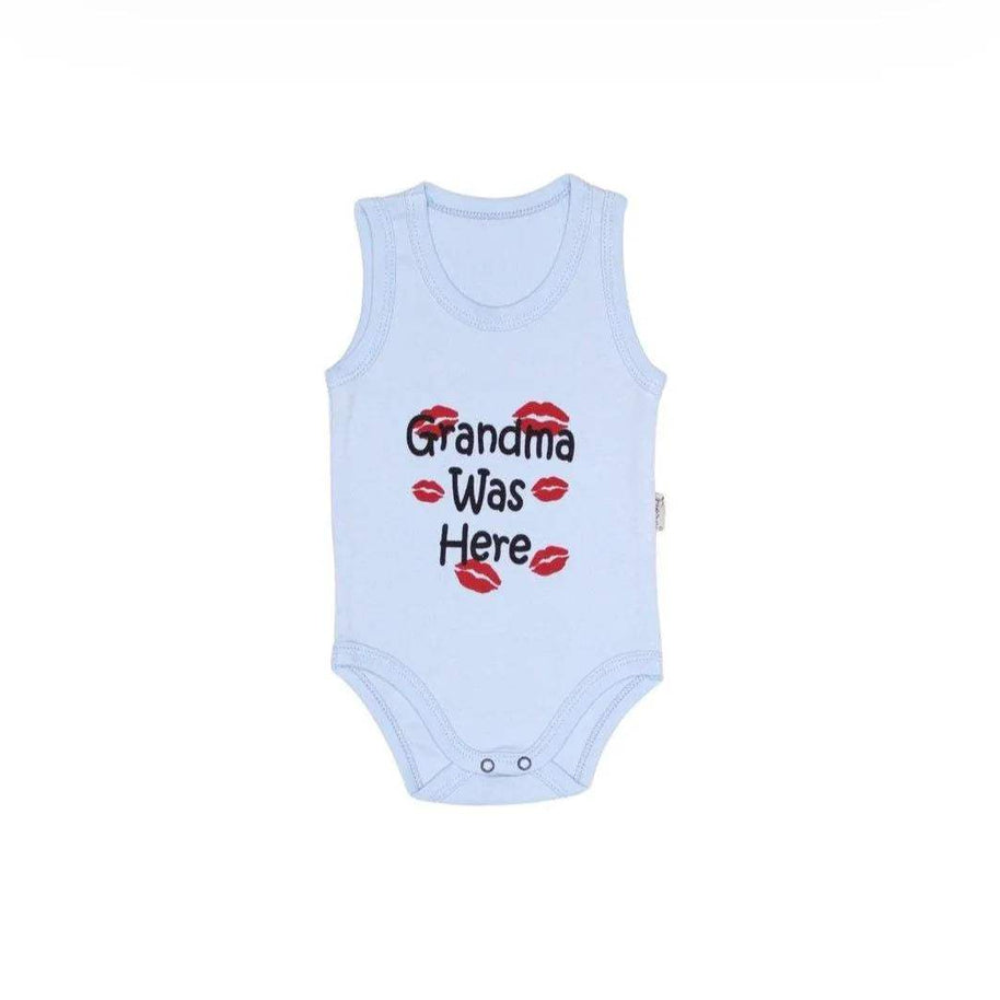 Body bebe grandma was here 100% cotton - Findik - pour bébé Maroc -www.babyboss.ma