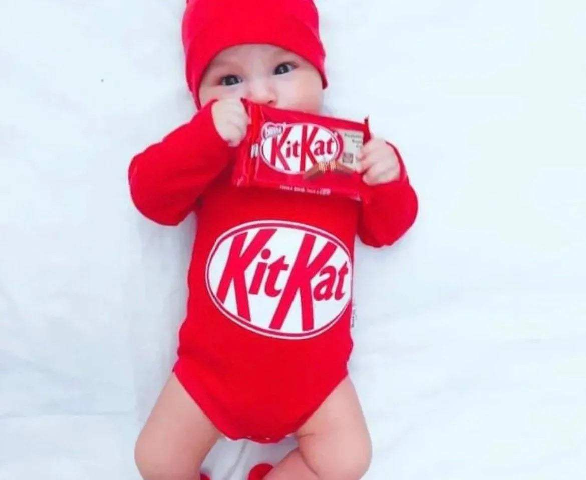 Body pour bébé kitkat 100% cotton - Mode - pour bébé Maroc -www.babyboss.ma