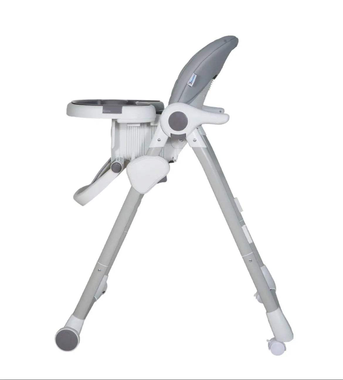 CHAISE HAUTE ÉVOLUTIVE GRIS CLAIR – MON BÉBÉ - mon bebe - pour bébé Maroc -www.babyboss.ma