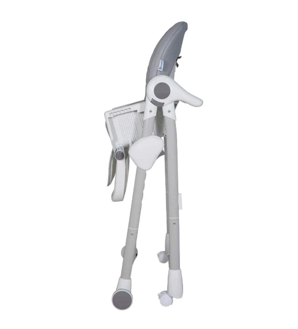 CHAISE HAUTE ÉVOLUTIVE GRIS CLAIR – MON BÉBÉ - mon bebe - pour bébé Maroc -www.babyboss.ma