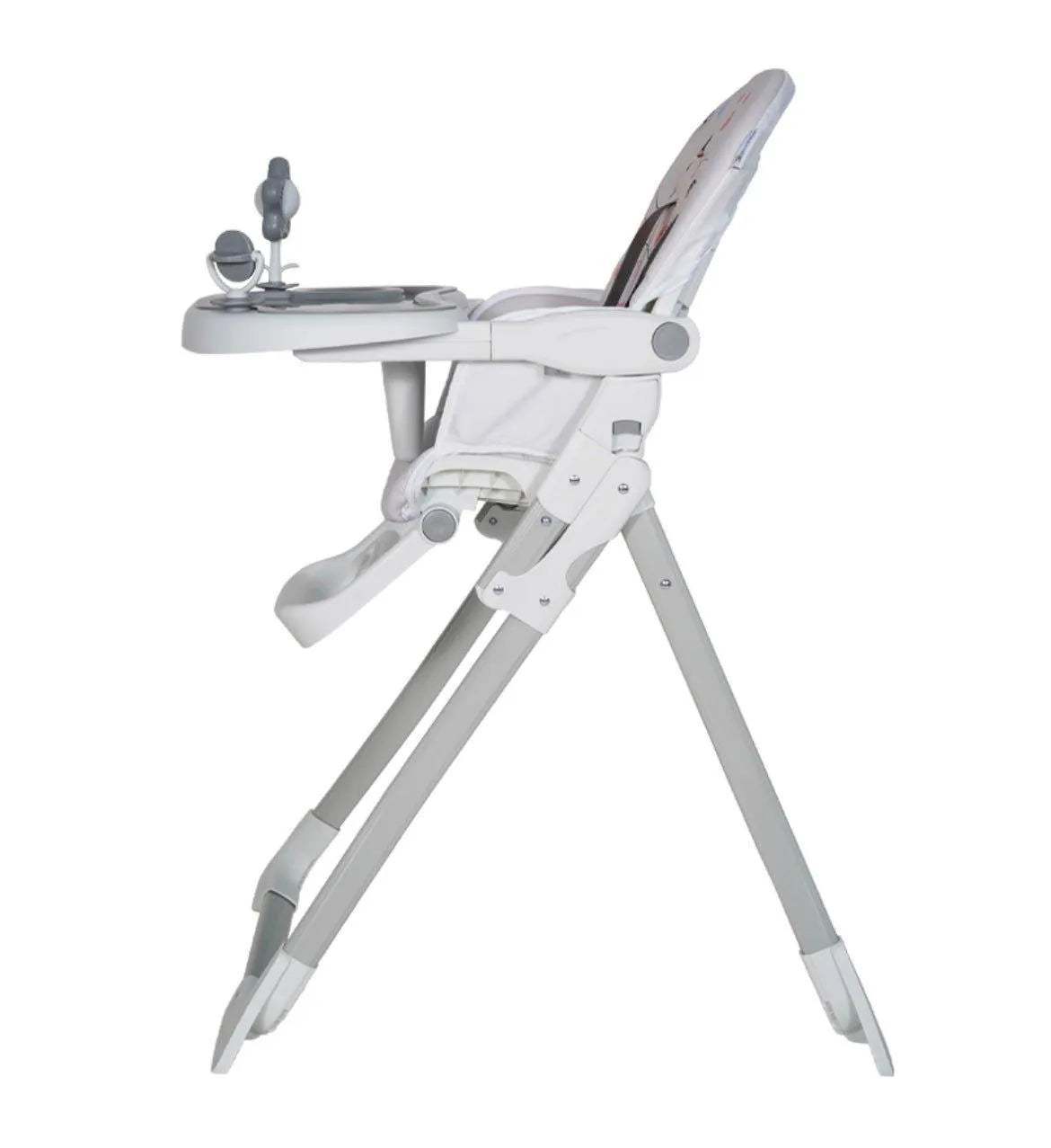 CHAISE HAUTE GRIS JUNGLE – MON BÉBÉ - mon bebe - pour bébé Maroc -www.babyboss.ma