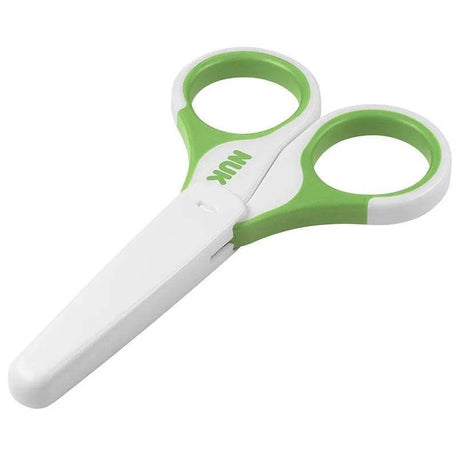 Ciseaux avec étui NUK - Vert - NUK - Manucure pour bébé Maroc -www.babyboss.ma