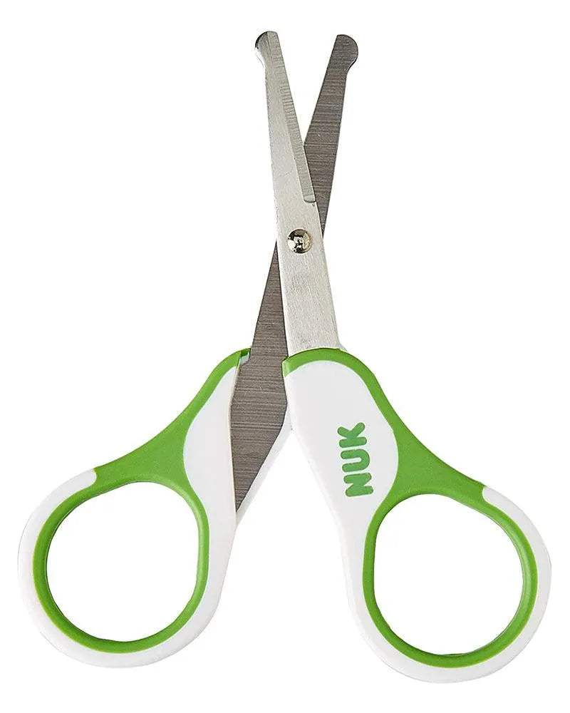 Ciseaux avec étui NUK - Vert - NUK - Manucure pour bébé Maroc -www.babyboss.ma