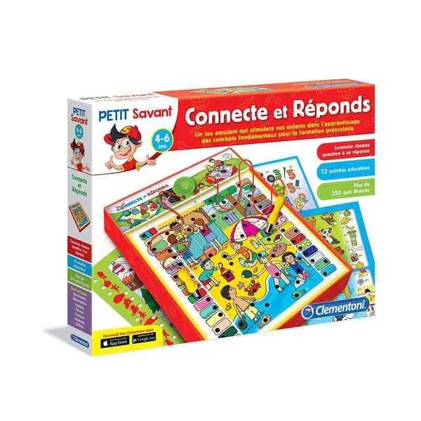 CLEMENTONI - Connecte et réponds - babyboss toys - pour bébé Maroc -www.babyboss.ma