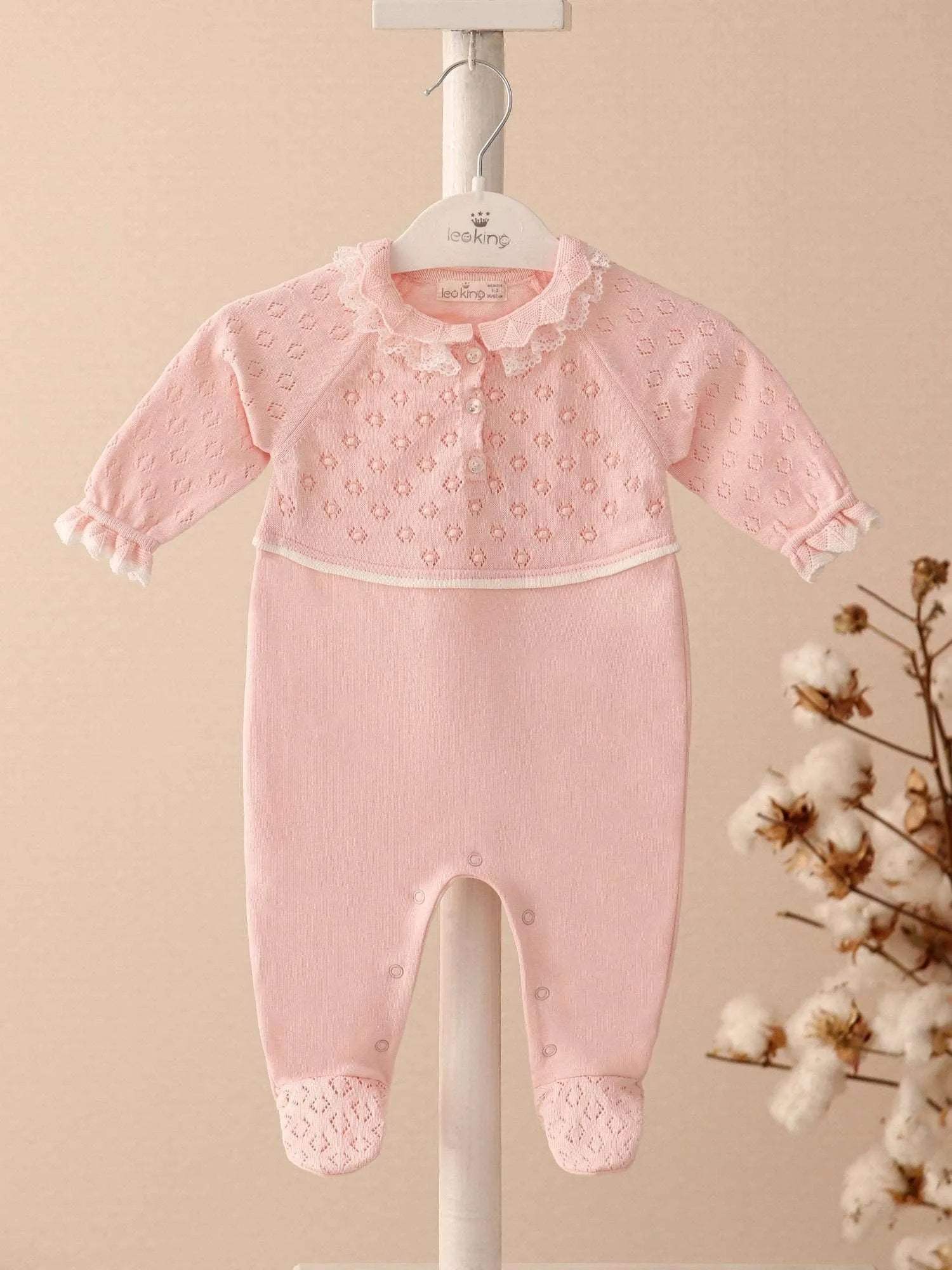Combinaison avec broderie - BABYBOSS.ma - pour bébé Maroc -www.babyboss.ma