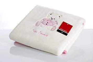 Couverture bébé nancy 110×140 – Pierre Cardin - Pierre Cardin - pour bébé Maroc -www.babyboss.ma