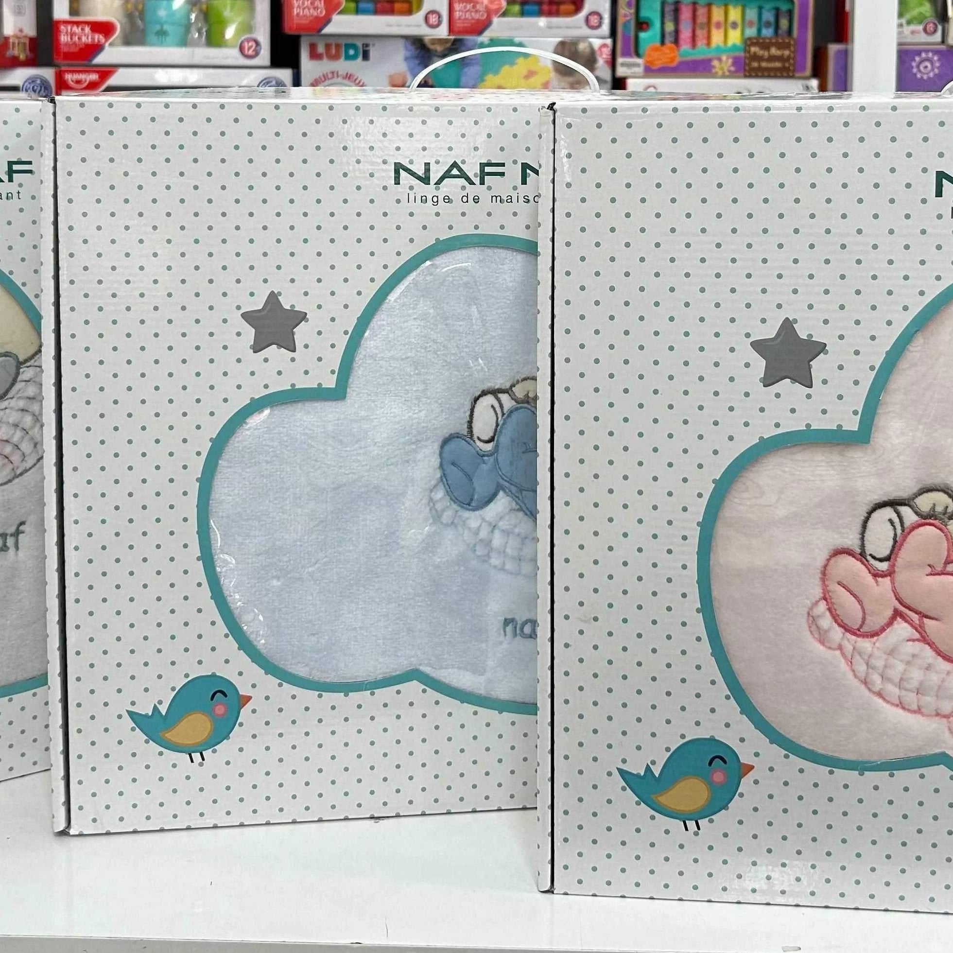Couverture nafnaf 110/140 - Naf Naf - pour bébé Maroc -www.babyboss.ma
