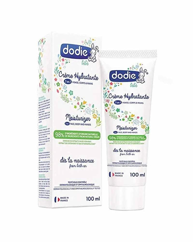 Crème Hydratante 3en1 tube Dodie - 100ml - Dodie - Hygiène et Soin pour bébé Maroc -www.babyboss.ma