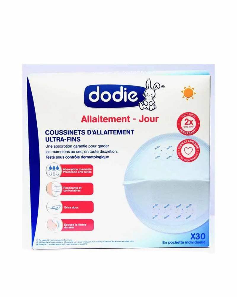 Dodie Coussinet d'allaitement Jour - 30 unités - Dodie - Coussinet d'allaitement pour bébé Maroc -www.babyboss.ma