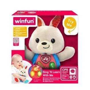 Doudou musical lapin – Winfun - Winfun - pour bébé Maroc -www.babyboss.ma