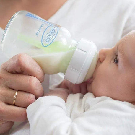 Dr. Brown's Biberon Cole Large en verre - 150ml - Dr. Brown's - Biberon pour bébé Maroc -www.babyboss.ma