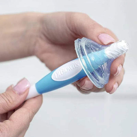 Dr. Brown's Brosse nettoyage biberons - Bleu - Dr. Brown's - Goupillons pour bébé Maroc -www.babyboss.ma
