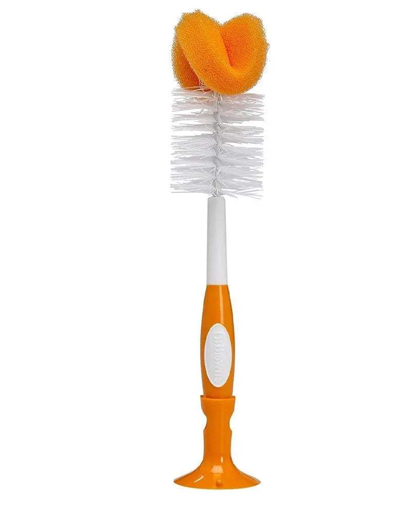 Dr. Brown's Brosse nettoyage biberons - Orange - Dr. Brown's - Goupillons pour bébé Maroc -www.babyboss.ma