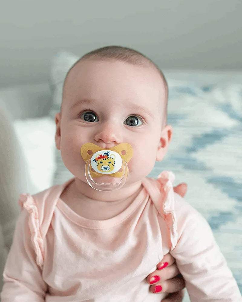 Dr. Brown's Pack de 2 Sucettes Orthodontiques Stage2 6-18M - Abeilles - Dr. Brown's - Sucettes pour bébé Maroc -www.babyboss.ma