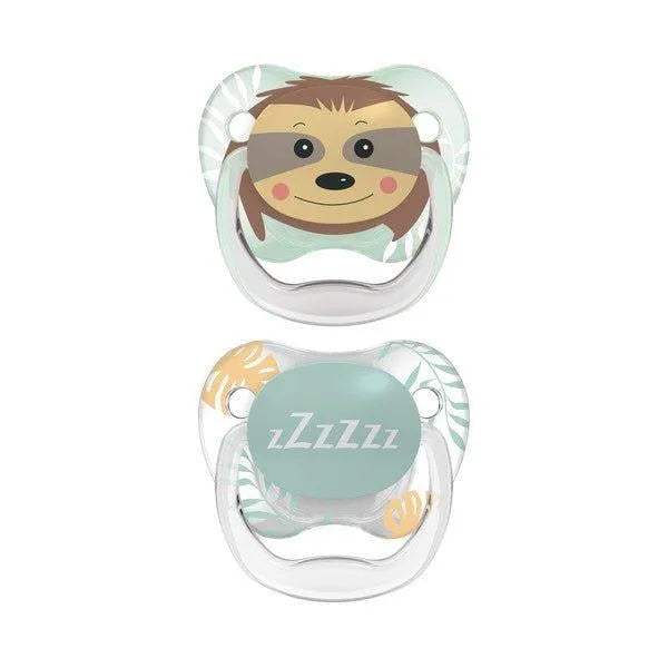 Dr. Brown's Pack de 2 Sucettes Stage2 6-18M - Animal zZzZzz - Dr. Brown's - Sucettes pour bébé Maroc -www.babyboss.ma