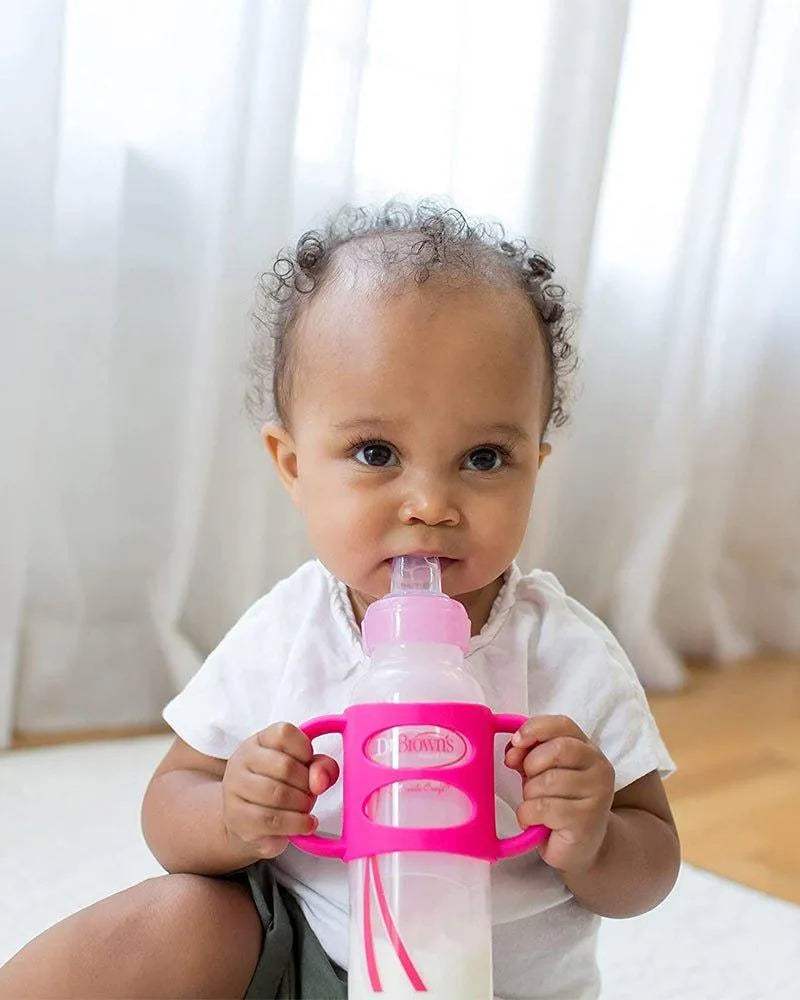 Dr. Brown's Pack de 2 Tétines Transition à bec Cole étroit - Dr. Brown's - Tétines pour bébé Maroc -www.babyboss.ma