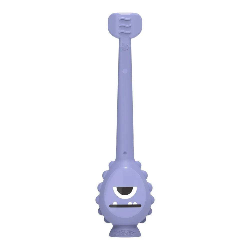 Dr. Brown’s Première brosse à dents de bébé Monstre - Dr. Brown's - pour bébé Maroc -www.babyboss.ma